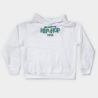 50 Years of HIP-HOP 1973 Kids Hoodie